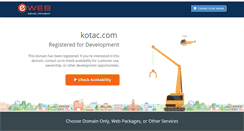 Desktop Screenshot of kotac.com